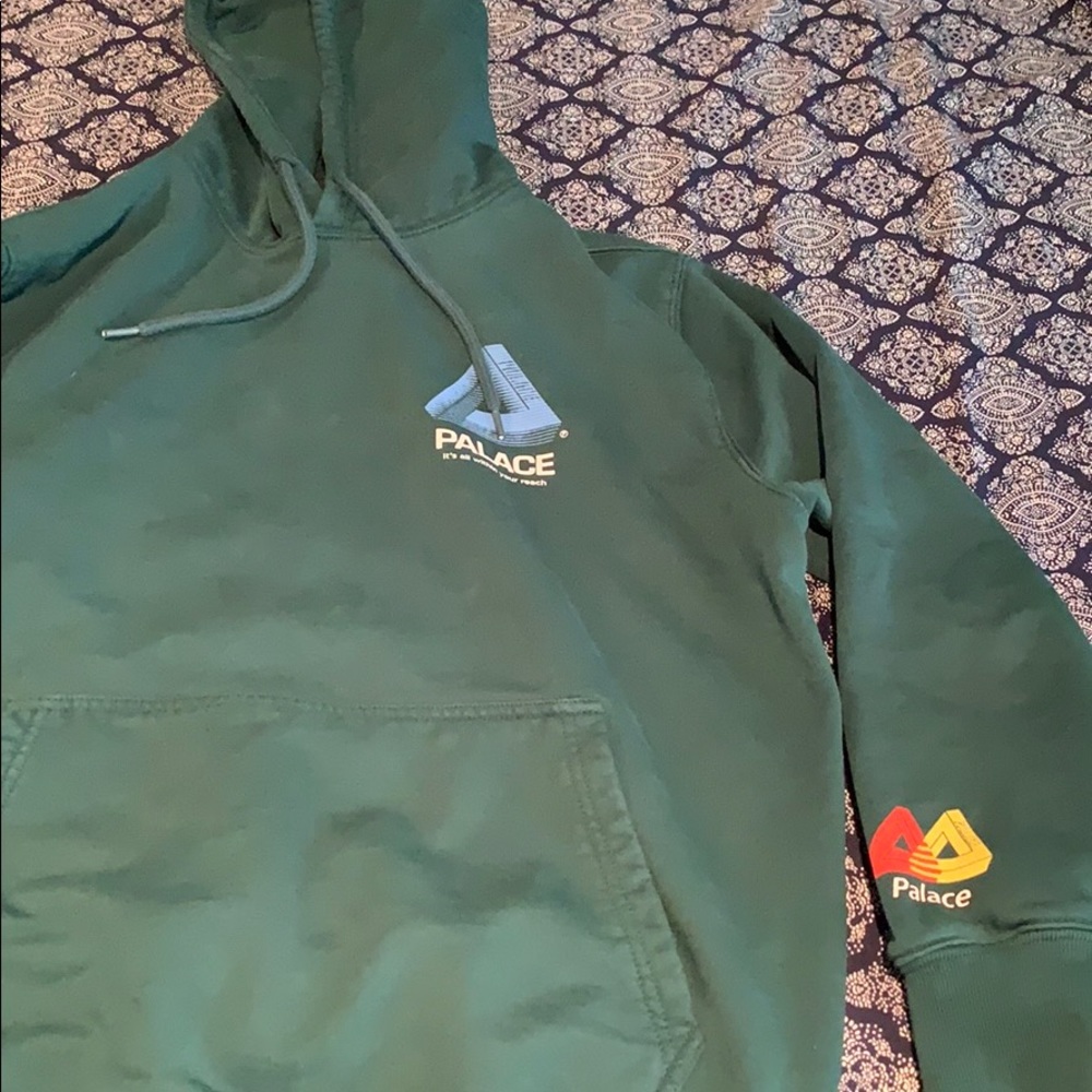 PALACE tri ferg sweatshirt green